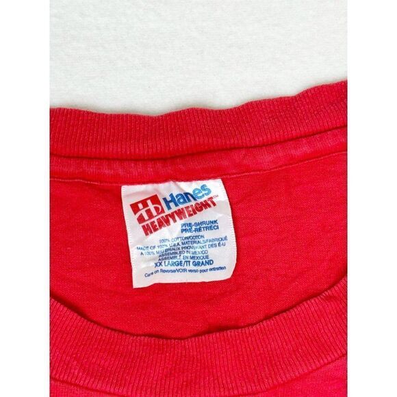 Vintage 90s NFL Kansas City Chiefs T-Shirt XXL Red Football Single Stitch - Picture 5 of 10